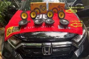 NÂNG CẤP ÂM THANH HONDA CIVIC