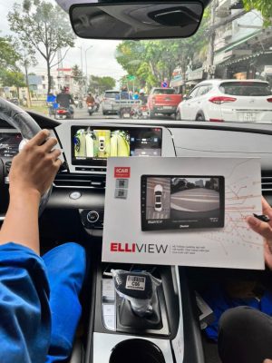 camera elliview v5 lắp đặt trên xe hyundai elantra 2023