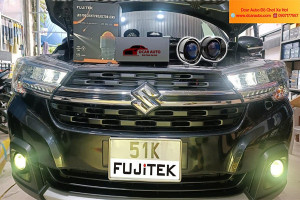 Đèn bi led gầm Fujitek Luxury