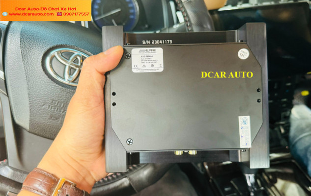 dsp alpine pxe-m60-4 trái tim hệ thống âm thanh xe hơi