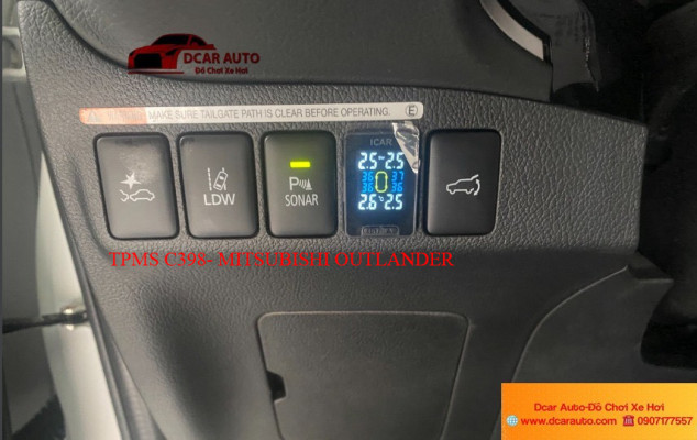 TPMS C398 cảm biến áp suất lốp Mitsubishi Outlander