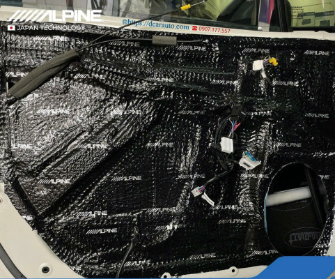 Độ loa ô tô dán cách âm ô tô ở Quận 12 tại Dcar Auto.