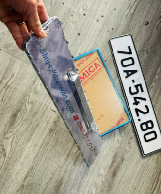 Ép biển số xe ô tô ở quận 12 chống nước siêu tốt