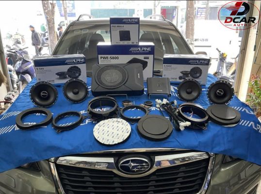 Dịch vụ độ âm thanh xe hơi Quận 12 tại Dcar Auto