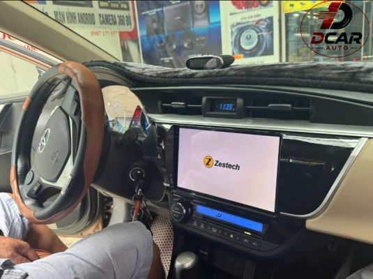 Lắp màn hình ô tô Zestech tại Quận 12 TPHCM