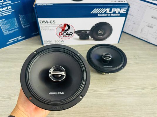 loa cánh alpine dm 65 loa đồng trục thiết kế dành riêng cho loa cánh sau ô tô