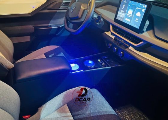 Bệ tỳ tay tích hợp sạc không dây cho Vinfast VF3