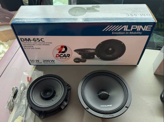 Loa zin và loa nâng cấp Alpine DM-65C dành cho vinfast vf3