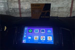 Lắp Android box Ford Ranger Wildtrak