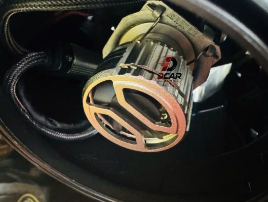 Lắp bóng led Aozoom công suất chiếu sáng mạnh mẽ,lắp bóng led ô tô Quận 12 TP.HCM.