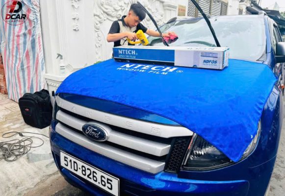 Dán phim cách nhiệt ô tô tận nơi ở Quận 12 TP.HCM
