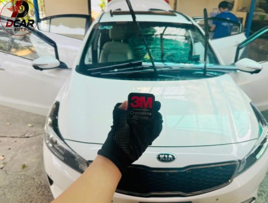 Dán phim cách nhiệt 3M Crystalline chính hãng.