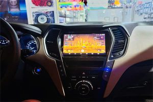 Màn hình Hyundai Santafe 2017