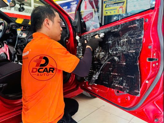 Cách âm cửa xe Honda Brio giải pháp cách âm hoàn hảo cho xe Honda Brio