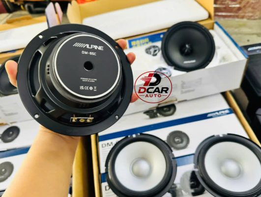 Cặp loa cánh Alpine 2 thành phần chất âm vượt trội so với loa nguyên bản của xe.