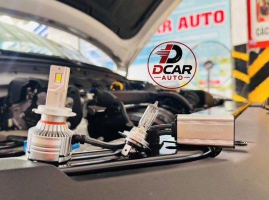 Nâng cấp Đèn led Hyundai Accent 2025 đèn Cos bóng led Aozoom siêu sáng.