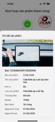 Lắp cảm biến lốp ô tô Quận 12