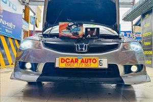 Bi led gầm Honda Civic 2011