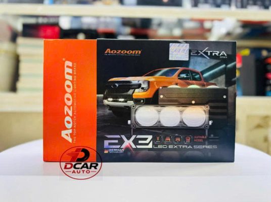 Đèn trợ sáng Aozoom EX3 đỉnh cao tăng sáng an toàn,hiệu quả cho xe ô tô.