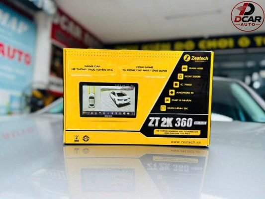 Địa chỉ lắp màn hình Zestech 2K 360 tại TP.HCM Màn hình camera 360 độ Mazda 3.