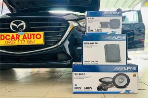 Nâng cấp âm thanh Mazda 3