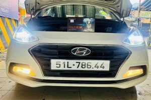 Bi led Mini H4 Aozoom lắp Hyundai I10