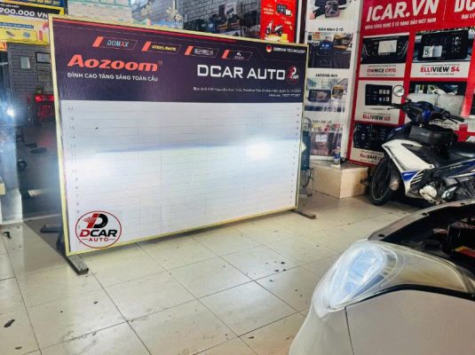 Địa chỉ lắp Hyundai I10 đèn Bi led Mini H4 Aozoom 
