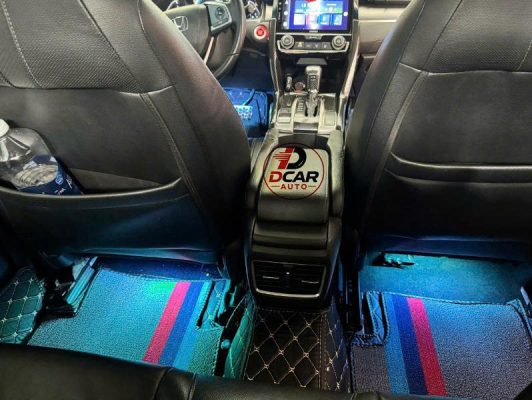 Đèn led nội thất ô tô đèn led gầm ghế,tùy chỉnh hình ảnh trên app điện thoại.