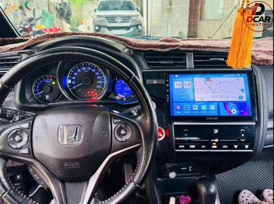 Màn hình ô tô Honda Jazz tích hợp bản đồ Việt Map Live,camera hành trình và camera lùi AHD.