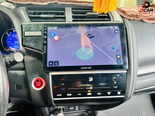 Bản đồ chỉ đường Việt Map Live trên xe ô tô Honda Jazz