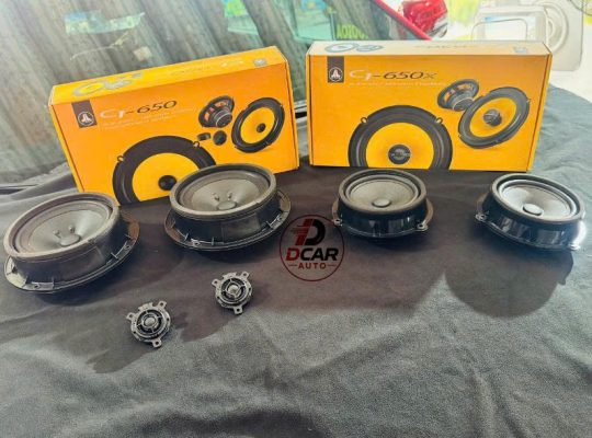 Cấu hình loa JL audio C1 650 cho Vinfast VF6