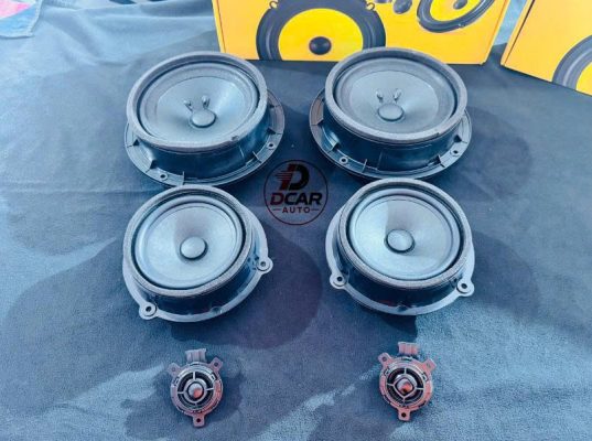 Hệ thống loa nguyên bản Vinfast VF6,gồm 4 loa cánh,2 loa treble.