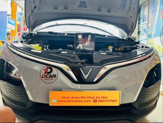 Đèn led Aozoom A45 lắp đặt đèn led cho Vinfast VF5