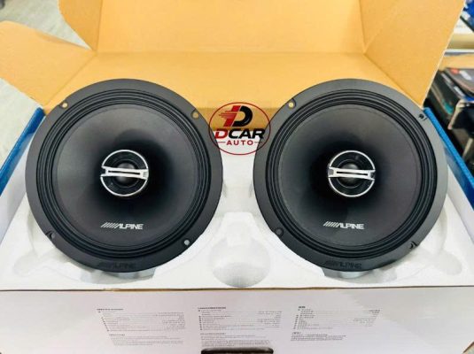 Nâng cấp loa Honda Crv cặp loa cánh sau Alpine DM-65 đồng trục.