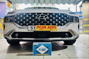 Bi led gầm Hyundai Santafe 2023