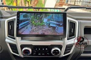 Camera hành trình tích hợp màn hình android ghi hình trước sau
