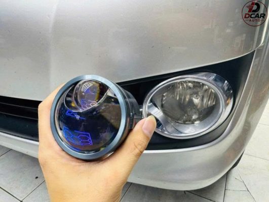 Lắp Đèn gầm Toyota Fortuner Xlight F10