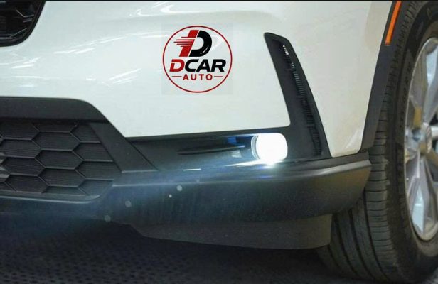 Độ bi led gầm Honda Crv cắm giắc zin