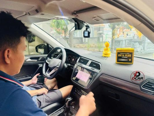 Android box xe Volkswagen Tiguan lắp Zestech DX14 PLUS
