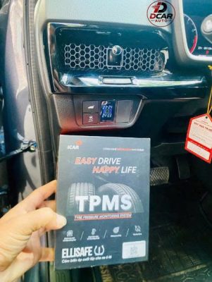 Lắp Cảm biến áp suất lốp ô tô Honda