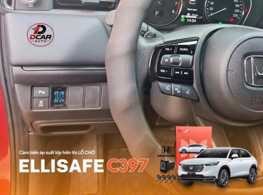 Cảm biến áp suất lốp ô tô Honda Ellisafe C397