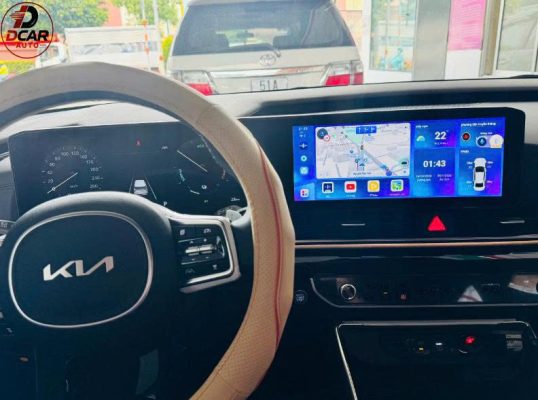 Bản đồ chỉ đường cảnh báo tốc độ cho xe Kia Carnival bản Hybrid