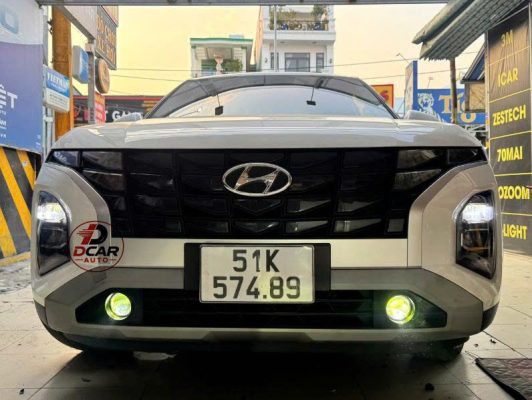 Độ đèn gầm Hyundai Creta