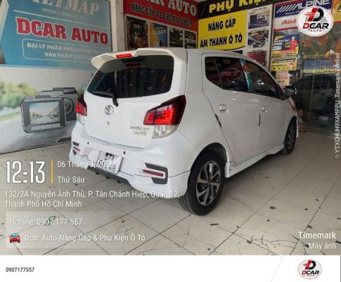 Dcar Auto Dán phim cách nhiệt Toyota Wigo gói phim cách nhiệt Hàn Quốc cao cấp.