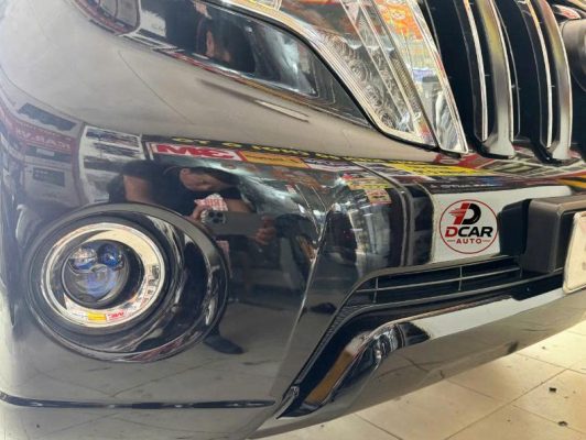 Nâng cấp đèn gầm Toyota Land Cruiser Prado