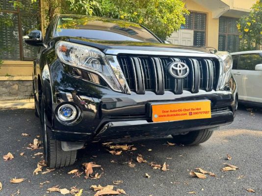 Lắp đèn gầm Toyota Prado bi gầm F10 Turbo V2