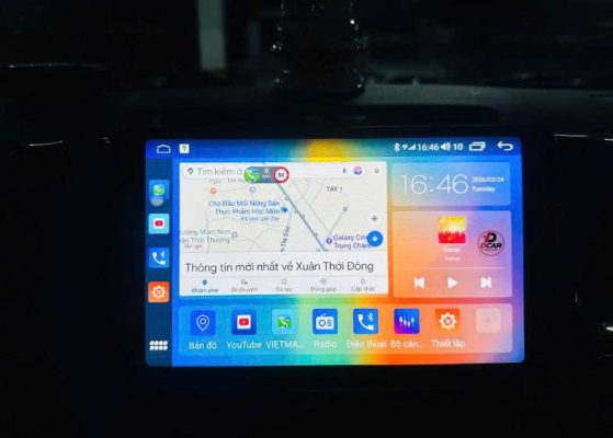 Địa chỉ nâng cấp màn hình Toyota Fortuner