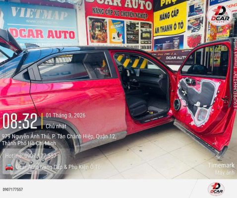 Honda HRV lựa chọn cấu hình âm thanh loa JL Audio C1 650 cao cấp thương hiệu đến từ USA.