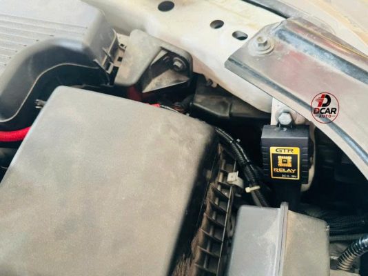 Bộ relay đèn gầm ô tô giúp ổn định dòng điện và công suất đèn gầm cho Mazda 6.
