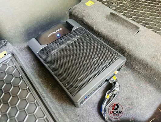 Nâng cấp âm thanh Vinfast VF3 loa Sub điện PWE-M770.